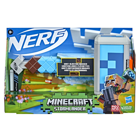 NERF Minecraft Stormlander hammer F4416