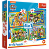 Puzzle 4 en 1 Holiday Paw Patrol pour enfants 34395