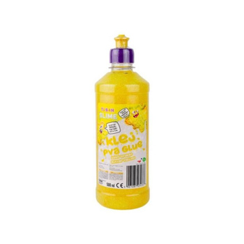 Colle pailletée TUBAN 500ml jaune TU3433