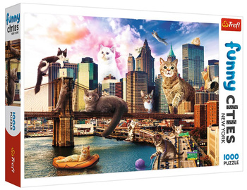 Puzzle 1000 Cats in New York 10595