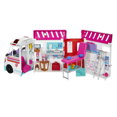 MATTEL Barbie mobile clinic ambulance ambulance HKT79