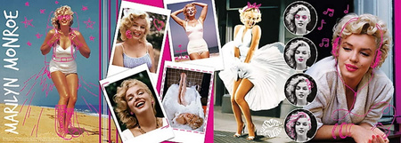 Puzzle 500 Panorama Marilyn Monroe Collage