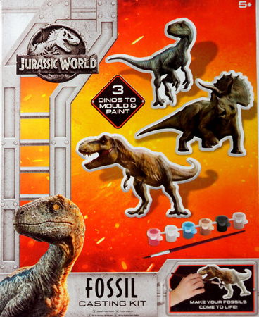 RMS JW dinosaur fossil casts + R07-0084 paints