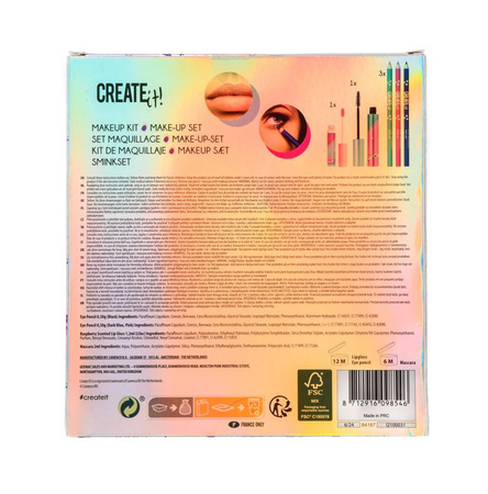 Create It! make-up kit + tube case 84187