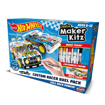 Hot-Wheels Maker Kitz avec marqueurs 2-pack BTHW-M02Y - Kit créatif pour enfants