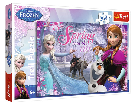 Puzzle 260 L'amour dans La Reine des Neiges 13195