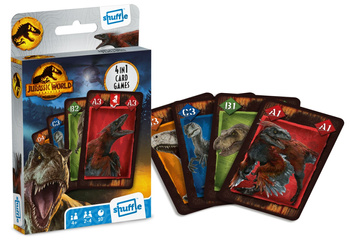 PANIER SHUFFLE FUN Jurassic World jouet 4en1 - 10028048 61048