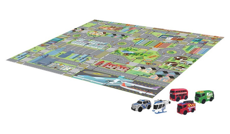 Cars Set 5 pcs + Play Mat 1417261