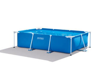 Piscine de jardin Intex 260x160x65 cadre rectangulaire 28271NP