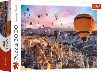 TREFL Puzzle 3000 pieces Balloons over Cappadocia 33059