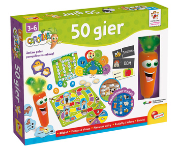 DANTE Lisciani Carotina 50 jeux pour enfants PL76710 01306