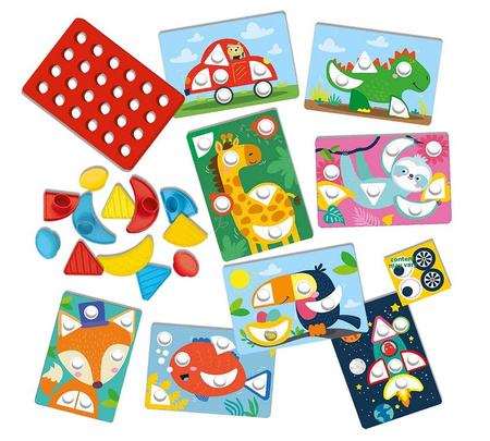 Educational mosaic learning shapes 14420