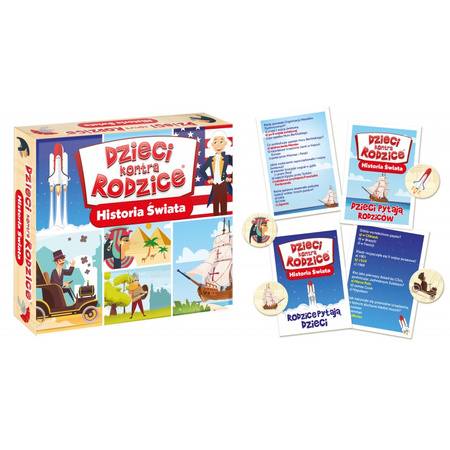 KANGUR PL Educational Game Children vs. World History 08552