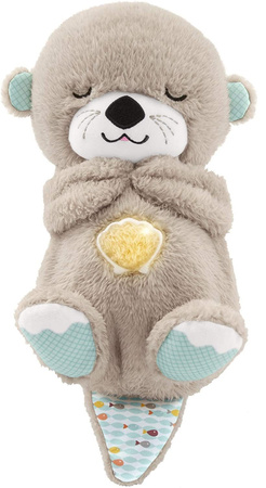 Otter sleeping-cuddly toy for children FXC66