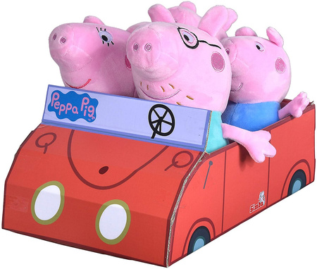 Peppa Pig avec sa famille dans la voiture 926-1006