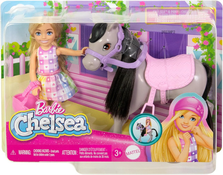 Barbie Chelsea avec poney MATTEL HTK29