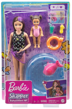 Barbie Skipper ensemble avec bébé GRP39