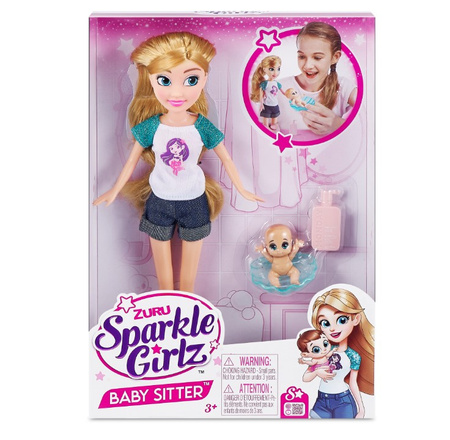 ZURU Sparkle Girlz babysitter toy 10064