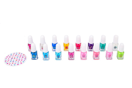 CreateIt! Mega set of nail polishes 16 pcs 84145