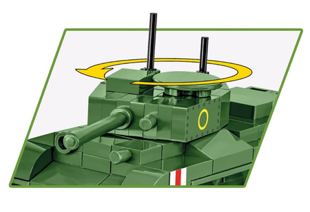 Char Cromwell COBI HC de la Seconde Guerre mondiale 110kl 3091