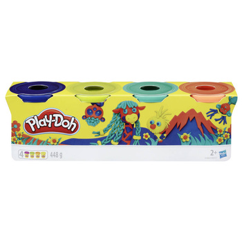 Play-Doh Play dough tubes 4-pack Wild colors E4867