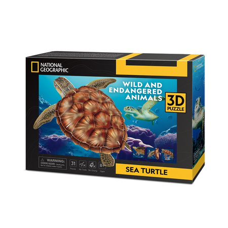 DANTE Cubic Fun 3D Puzzle Sea Turtle DS1080 10809