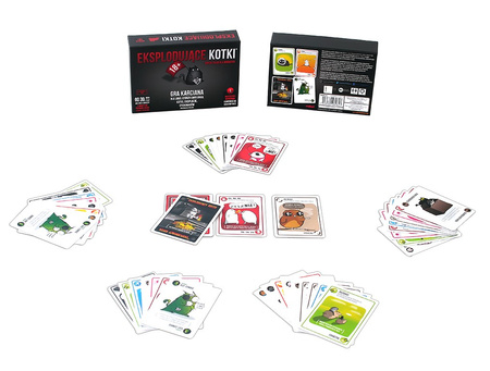 Jeu de cartes Exploding Cats pour adultes 40585