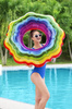 BESTWAY Rainbow inflatable ring 115cm B36163