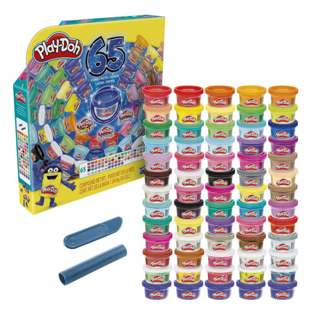 Play-Doh Play dough tubes 65-pack F1528