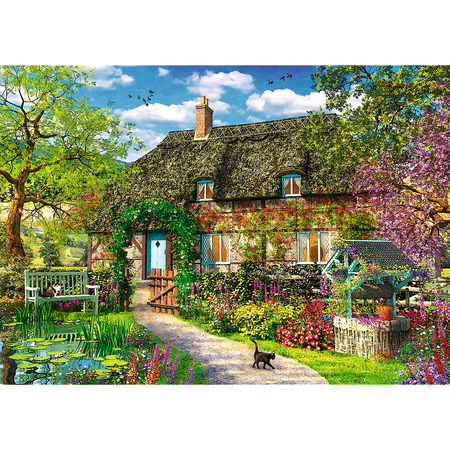 CREFL PUZZLE 2000 pieces Country cottage 27122