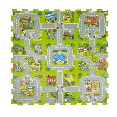 Tapis en mousse Street ANEK SmilyPlay SP84357 43571