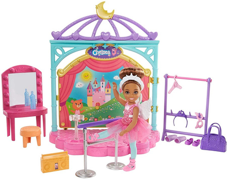 Ensemble d'école de ballet Barbie Chelsea GHV81