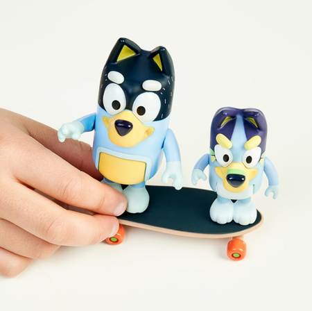 Bluey figures 2-pack Skateboarding BLU1304 30421