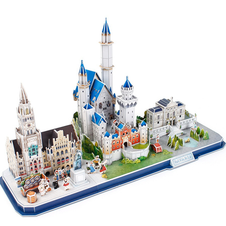 Puzzle 3D CityLine bavière DANTE cubique Fun 02675