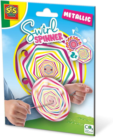 SES Creative Spinner métallique pour enfants 02227