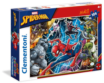 Clementoni 104 Maxi SuperKolor Spiderman puzzle 23716