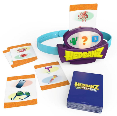 SPIN Game Hedbanz Lightspeed 6068653 - Fun family game