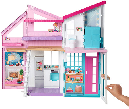 Barbie Malibu house 6 rooms + accessories FXG57