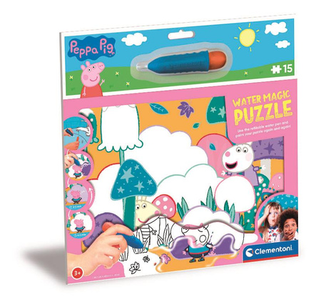 Clementoni Puzzle Eau Magique Peppa Pig 15 - 22246