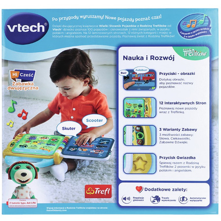 V-TECH PL Dictionary of the Treflik Family Vehicles for Children 61799