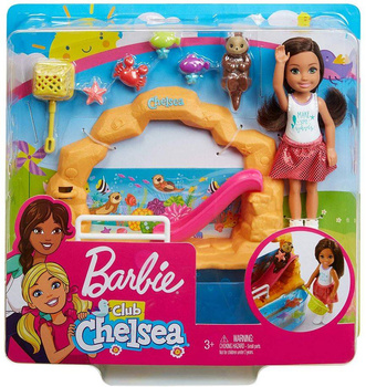 Barbie Chelsea aquarium set with GHV75 doll