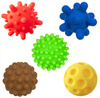 TULLO Sensory balls without a hole 5 pcs 74170