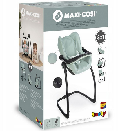 Chaise d'alimentation 3 en 1 verte Maxi-Cosi 240239