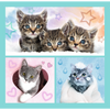 Trefl Puzzle 3en1 Animaux Mignons - Set 34862