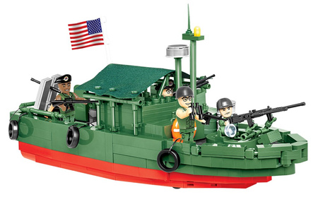 Historical Collection VietnamWar Patrol Boat River MKII 618 bricks 2238