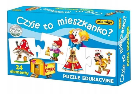 A qui est cet appartement ? - Puzzle éducatif pour enfants 06656