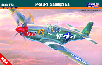 Modèle d'avion Mistercraft P-51B-7 SHANGRI LA 30506