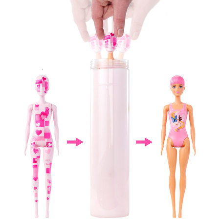 Barbie Color Reveal doll with surprises HJX55 - Discover the magic!