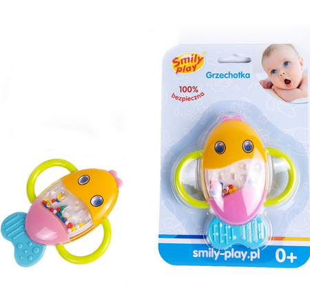 ANEK SmilyPlay hochet de dentition poisson SP83672 36726 - anneau de dentition pour enfants