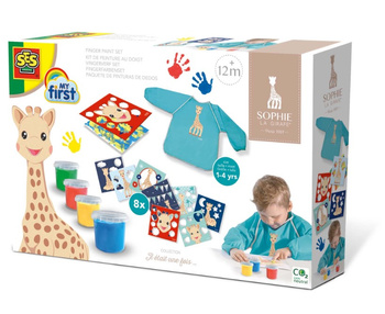 SES Creative Sophie la girafe kit de peinture au doigt pour enfants 14494